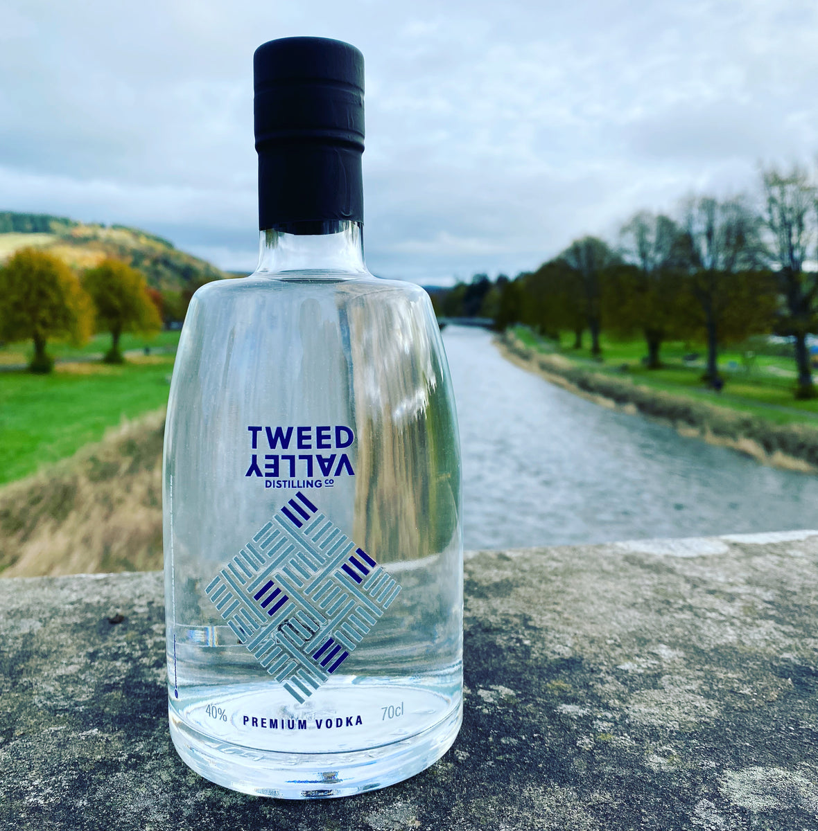Tweed Valley Premium Vodka, 70cl, 40% ABV – tweedvalleydistillingco